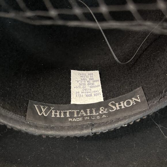 Vtg Whittall & Shon Green Velvet Feather Trim Veil Pom Pom Derby Fascinator Hat main image 10